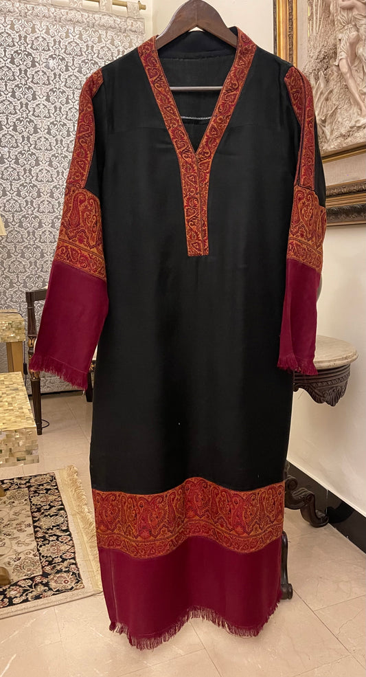 Stone Red Kurta