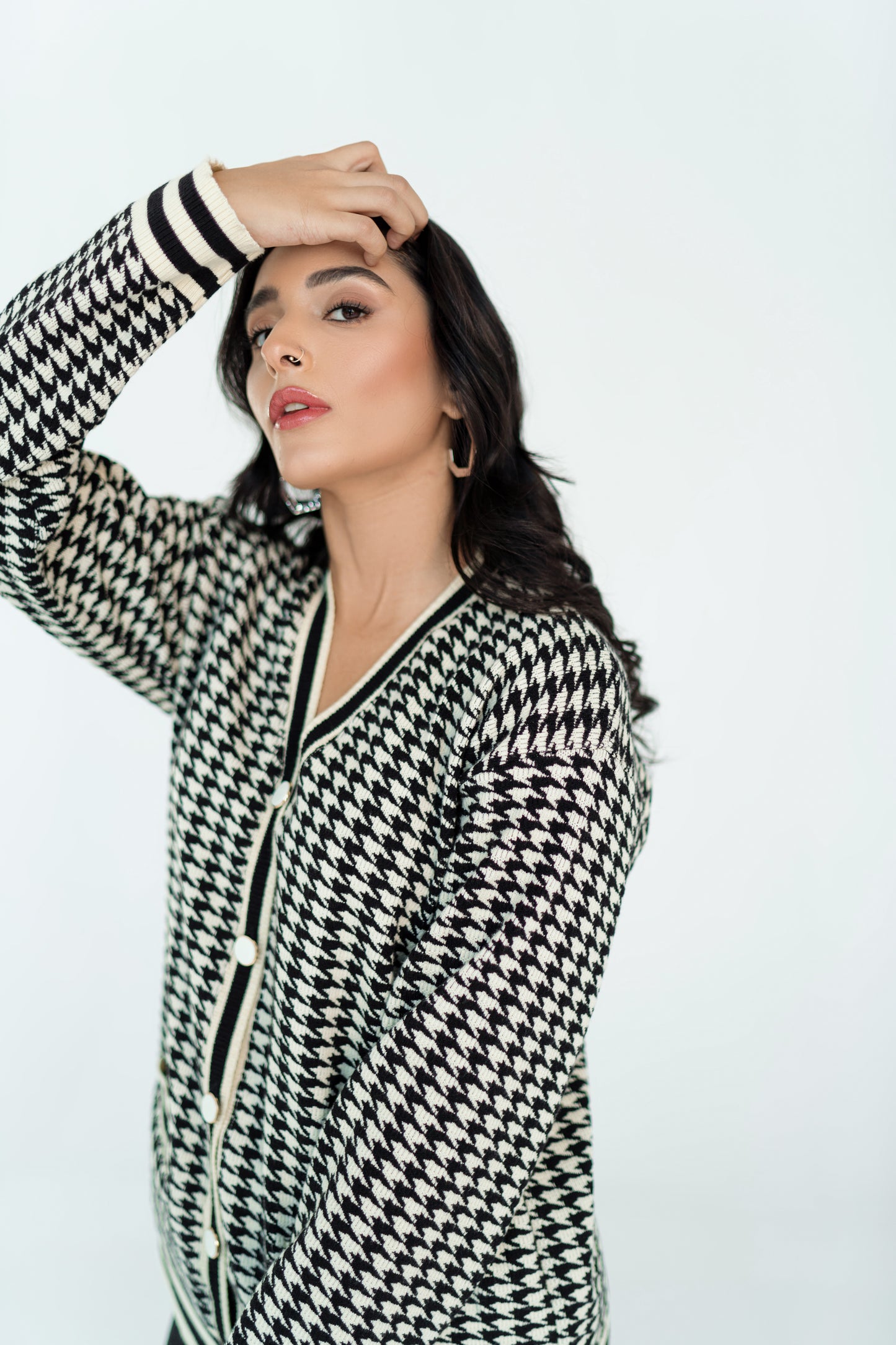 Houndstooth Black Set